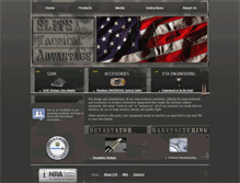 Tablet Screenshot of elitetacticaladvantage.com